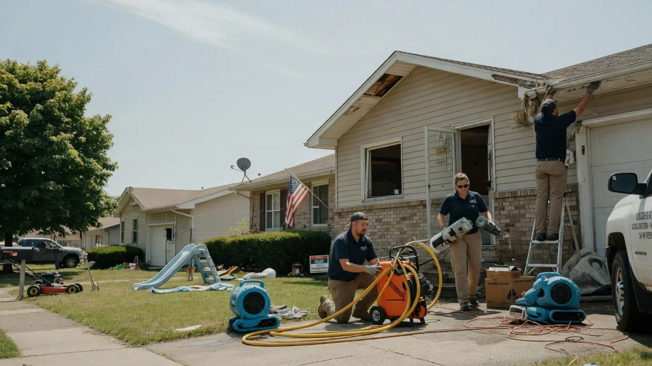 Water Damage Restoration in Fairview, IL near me
